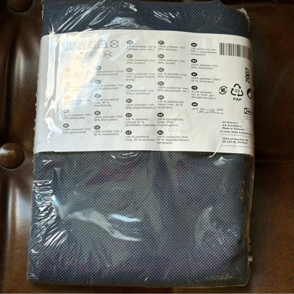 IKEA| Dark Grey Outdoor Chair Cushion Cover NEW - Picture 3 of 5
